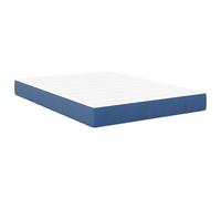 vidaXL Materasso in Schiuma Memory Tecnologia del Gel Refrigerante per Camera da Letto per Adulti Blu 140 x 200 cm Forma Rettangolare Facile da Curare Design Minimalista Comfort Sintetico Durevol