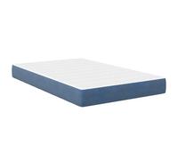 vidaXL Materasso Minimalista Blu in Schiuma | 120 x 200 cm Materiale Sintetico Traspirante Struttura Durevole Uso Interno Unisex Comfort per Adulti Materasso Singolo per Camera da Letto