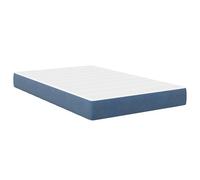 vidaXL Materasso Minimalista Blu in Schiuma | 120 x 200 cm Materiale Sintetico Traspirante Struttura Durevole Uso Interno Unisex Comfort per Adulti Materasso Singolo per Camera da Letto