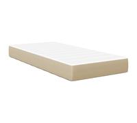 vidaXL Materasso Singolo Comodo Grigio Verde Chiaro 90 X 200 cm Tocco Morbido Tessuto & Imbottitura Design Moderno per Camera da Letto Interna Adulti