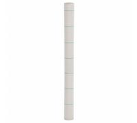 vidaXL Membrana Antierbacce Bianca 1,5x200 m in PP
