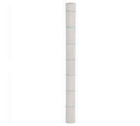 vidaXL Membrana Antierbacce Bianca 1,5x50 m in PP