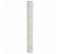 vidaXL Membrana Antierbacce Bianca 1x25 m in PP