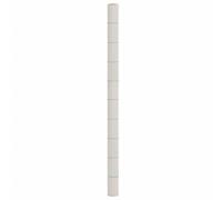 vidaXL Membrana Antierbacce Bianca 2x50 m in PP