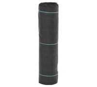 vidaXL Membrana Antierbacce Nera 0,5x150 m in PP