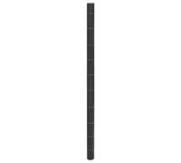 vidaXL Membrana Antierbacce Nera 2x50 m in PP