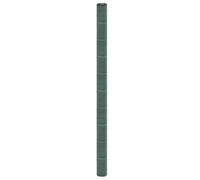 vidaXL Membrana Antierbacce Verde 2x10 m in PP