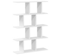 vidaXL Mensola a Cubo da Parete 12 Scomparti Bianca in Truciolato