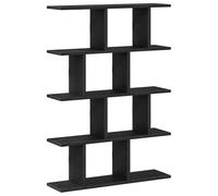 vidaXL Mensola a Cubo da Parete 12 Scomparti Nero in Truciolato, mensola cubo Galleggiante, mensola Scatola Galleggiante, mensola cubo appesa