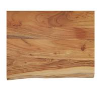 vidaXL Mensola a Muro 40x30x2,5cm Rettangolare Legno Acacia Bordi Vivi, mensola a Muro, ripiano a Muro, ripiano, ripiano a Parete, mensola
