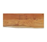 vidaXL Mensola a Muro 50x20x2,5 Rettangolare Legno Acacia Bordi Vivi, mensola a muro, ripiano a muro, ripiano, ripiano a parete, mensola