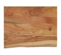 vidaXL Mensola a Muro 50x40x2,5cm Rettangolare Legno Acacia Bordi Vivi, mensola a Muro, ripiano a Muro, ripiano, ripiano a Parete, mensola