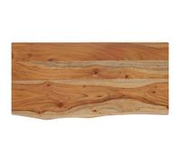 vidaXL Mensola a Muro 60x30x3,8cm Rettangolare Legno Acacia Bordi Vivi, mensola a Muro, ripiano a Muro, ripiano, ripiano a Parete, mensola