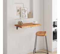 vidaXL Mensola a Muro 60x40x2,5cm Rettangolare Legno Acacia Bordi Vivi, mensola a Muro, ripiano a Muro, ripiano, ripiano a Parete, mensola