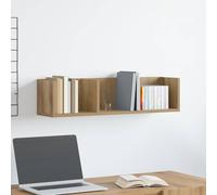 vidaXL Mensola a Muro CD Artigianale 75x18x18 cm Legno Multistrato, scaffale, scaffale a Parete, Mobile Porta CD, scaffali, scaffali a Parete