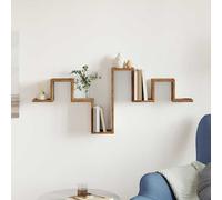 vidaXL Mensola a parete in legno antico 104,5x10x43 cm in legno ingegnerizzato