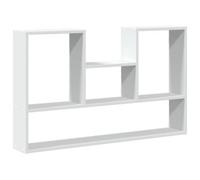 vidaXL Scaffale a Parete Bianco 99x15x60 cm in Truciolato, scaffale a Muro, scaffale espositivo, espositore a Muro, scaffale pensile, espositore