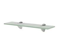 vidaXL Mensola galleggiante in vetro – ripiano da muro 40x20 cm
