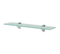 vidaXL Mensola Galleggiante in Vetro 50x20 cm Ripiano Muro Espositore Scaffale