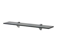 vidaXL Mensola Galleggiante in Vetro 60x10 cm Ripiano Muro Espositore Scaffale