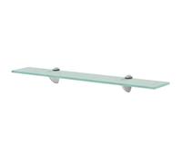 vidaXL Mensola Galleggiante in Vetro 60x20 cm Ripiano Muro Espositore Scaffale