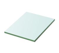 vidaXL Mensola in Vetro Temperato 20x15 cm Trasparente Ripiano Lastra Scaffale
