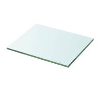 vidaXL Mensola in Vetro Temperato 20x25 cm Trasparente Ripiano Lastra Scaffale