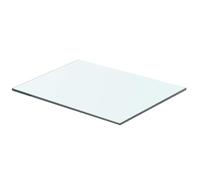 vidaXL Mensola in Vetro Trasparente 40x25 cm