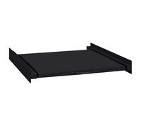 vidaXL Mensola Intermedia per Lavatrice Nero 60 x 60 x 8 cm Acciaio