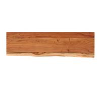 vidaXL Mensola Muro 100x30x2,5cm Rettangolare Legno Acacia Bordi Vivi, mensola a muro, ripiano a muro, ripiano, ripiano a parete, mensola
