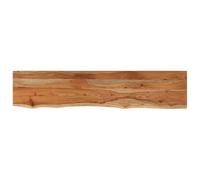 vidaXL Mensola Muro 120x20x3,8cm Rettangolare Legno Acacia Bordi Vivi, mensola a Muro, ripiano a Muro, ripiano, ripiano a Parete, mensola