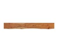 vidaXL Mensola Muro 160x20x2,5cm Rettangolare Legno Acacia Bordi Vivi, mensola a Muro, ripiano a Muro, ripiano, ripiano a Parete, mensola