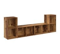 vidaXL Mensole a cubo - Ideale per la casa o l'ufficio. Semplice sistema a incastro per la presentazione e l'organizzazione di libri.
