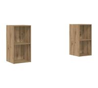 vidaXL Mensole a cubo - Mensole modulari per il tuo soggiorno, perfette per l'organizzazione del soggiorno in stile rustico