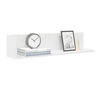 vidaXL Mensole a Muro 2 pz Bianche 75x16,5x16,5 cm in Truciolato