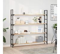 vidaXL Mensole da Parete 2 pz 120x20x2 cm Legno Acacia Non Trattato