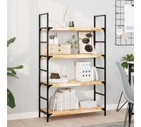 vidaXL Mensole da Parete 4 pz 80x30x4 cm Legno Acacia Non Trattato