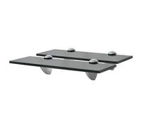 vidaXL Mensole Galleggianti 2 pz in Vetro 30x10 cm 8 mm