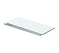 vidaXL Mensole in Vetro Trasparente 2 pz 40x12 cm