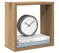 vidaXL Mensole da parete a cubo Artigianale 2 pz 30x15x30 cm Truciolato