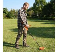 vidaXL Metal Detector con Display LCD 2 Modelli 19 cm Bobina Giallo