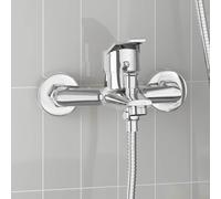vidaXL Miscelatore Doccia Cromato G 1/2 pollici