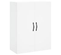 vidaXL Mobile a Parete Bianco 69,5x34,90 cm in Legno Multistrato