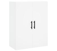 vidaXL Mobile a Parete Bianco 69,5x34x90 cm