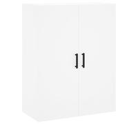 vidaXL Mobile a Parete Bianco 69,5x34x90 cm
