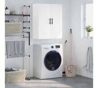 vidaXL Mobile a Parete Bianco 69,5x34x90 cm