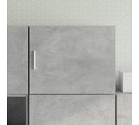 vidaXL Mobile a Parete Grigio Cemento 50x42,5x40 cm Legno Multistrato