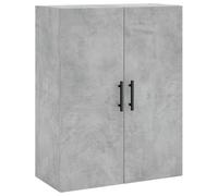 vidaXL Mobile a Parete Grigio Cemento 69,5x34x90 cm