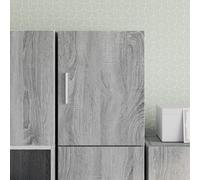 vidaXL Mobile a Parete Grigio Sonoma 30x42,5x40cm in Legno Multistrato