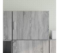 vidaXL Mobile a Parete Grigio Sonoma 50x42,5x40cm in Legno Multistrato